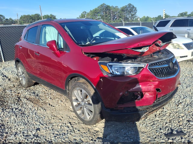 2019 Buick Encore Fwd Preferred მანქანა იყიდება აუქციონზე, vin: KL4CJASB2KB887634, აუქციონის ნომერი: 45267513