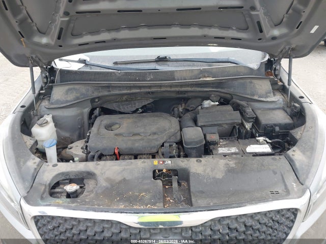 Aukcja sprzedaży 2017 Kia Sorento 2.4l Lx, vin: 5XYPG4A30HG295472, numer aukcji: 45267514
