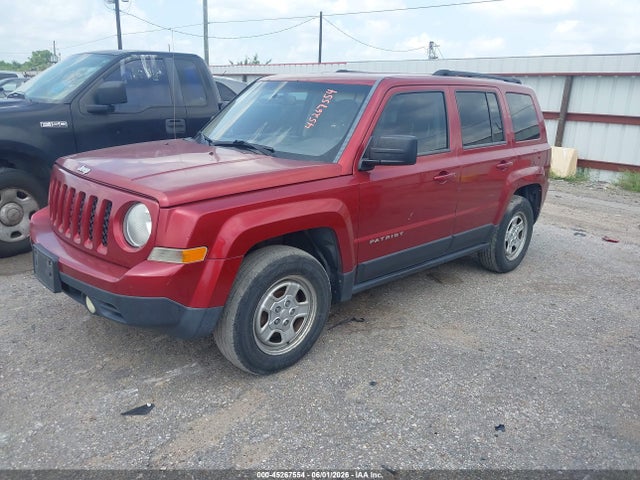 2015 Jeep Patriot Sport მანქანა იყიდება აუქციონზე, vin: 1C4NJPBA2FD284556, აუქციონის ნომერი: 45267554