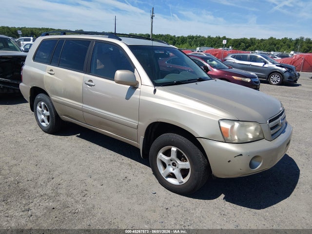 Aukcja sprzedaży 2005 Toyota Highlander, vin: JTEHD21A550036649, numer aukcji: 45267573