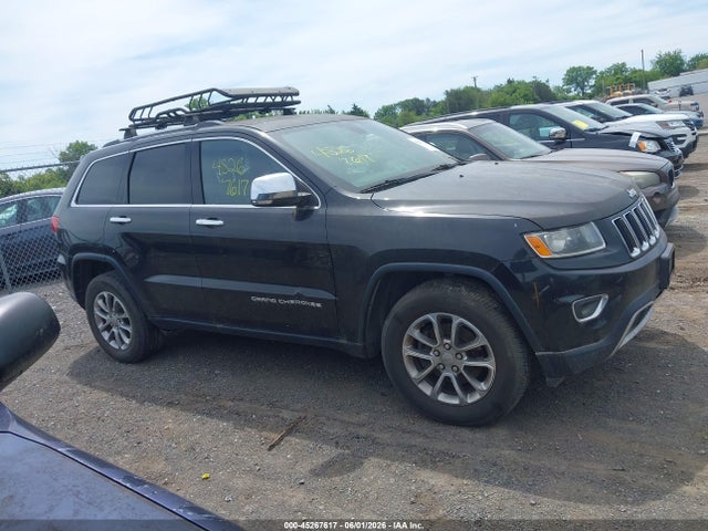 2016 Jeep Grand Cherokee Limited მანქანა იყიდება აუქციონზე, vin: 1C4RJFBG3GC303798, აუქციონის ნომერი: 45267617