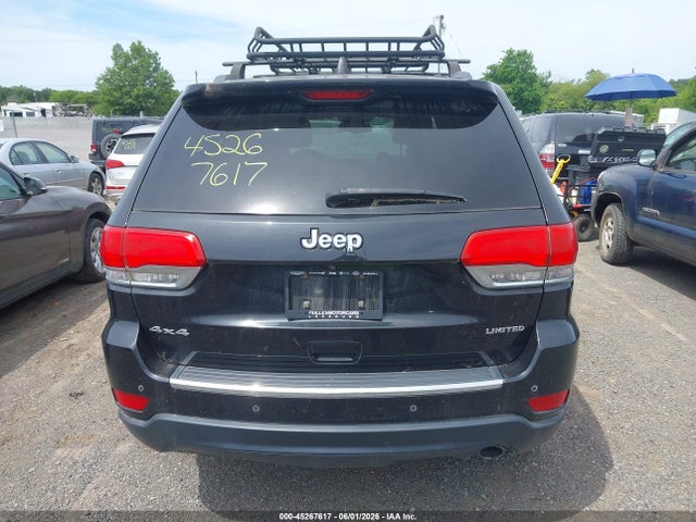 2016 Jeep Grand Cherokee Limited მანქანა იყიდება აუქციონზე, vin: 1C4RJFBG3GC303798, აუქციონის ნომერი: 45267617