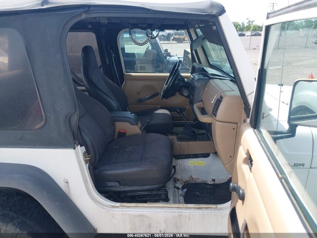 2002 Jeep Wrangler X მანქანა იყიდება აუქციონზე, vin: 1J4FA39S42P756609, აუქციონის ნომერი: 45267621