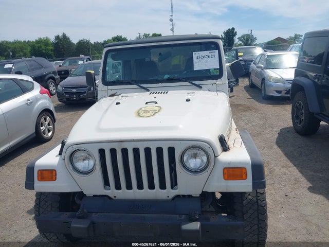 2002 Jeep Wrangler X მანქანა იყიდება აუქციონზე, vin: 1J4FA39S42P756609, აუქციონის ნომერი: 45267621