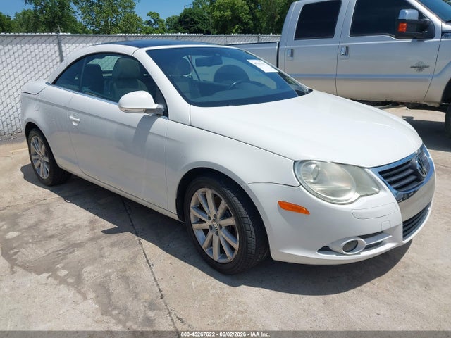 2007 Volkswagen Eos 2.0t მანქანა იყიდება აუქციონზე, vin: WVWFA71F37V043117, აუქციონის ნომერი: 45267622