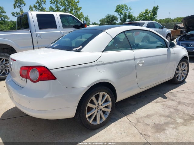 2007 Volkswagen Eos 2.0t მანქანა იყიდება აუქციონზე, vin: WVWFA71F37V043117, აუქციონის ნომერი: 45267622