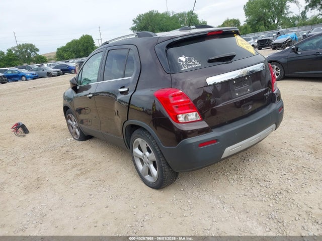 Aukcja sprzedaży 2016 Chevrolet Trax Ltz, vin: KL7CJMSB8GB593179, numer aukcji: 45267668