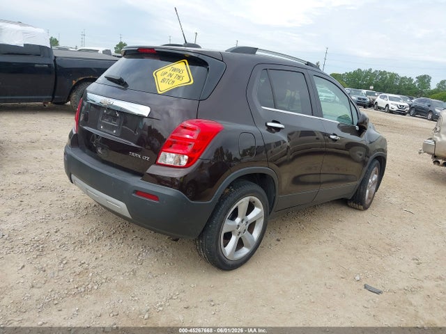 Aukcja sprzedaży 2016 Chevrolet Trax Ltz, vin: KL7CJMSB8GB593179, numer aukcji: 45267668