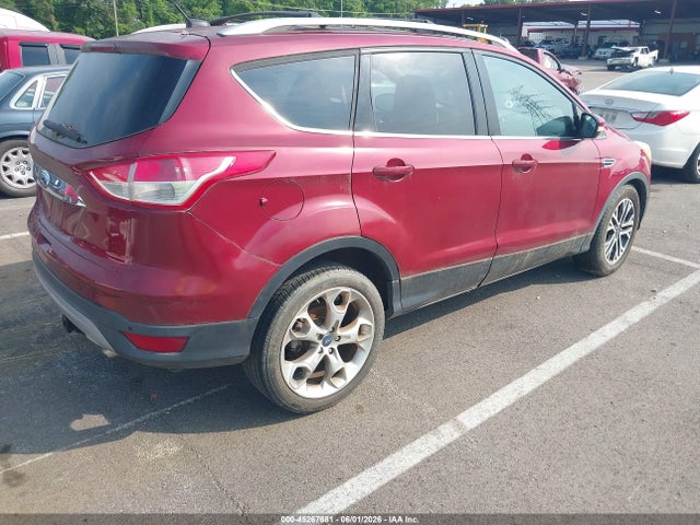 2014 Ford Escape Titanium მანქანა იყიდება აუქციონზე, vin: 1FMCU0JX9EUA45754, აუქციონის ნომერი: 45267681