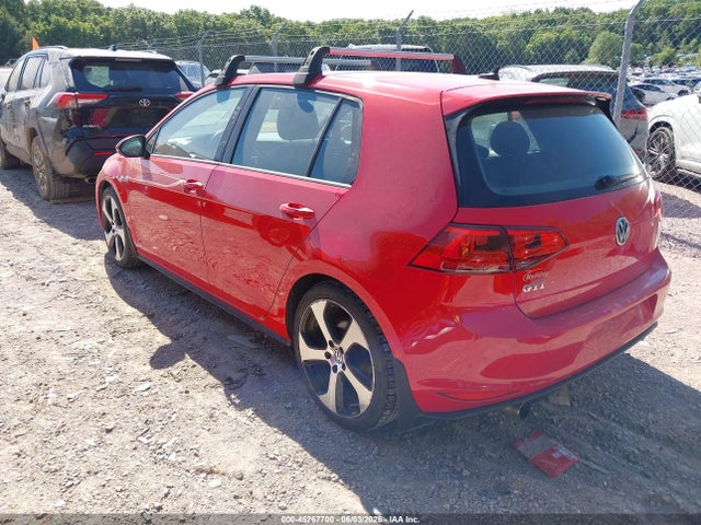 Aukcja sprzedaży 2016 Volkswagen Golf Gti Autobahn 4-door/s 4-door/se 4-door, vin: 3VW4T7AU3GM067781, numer aukcji: 45267700