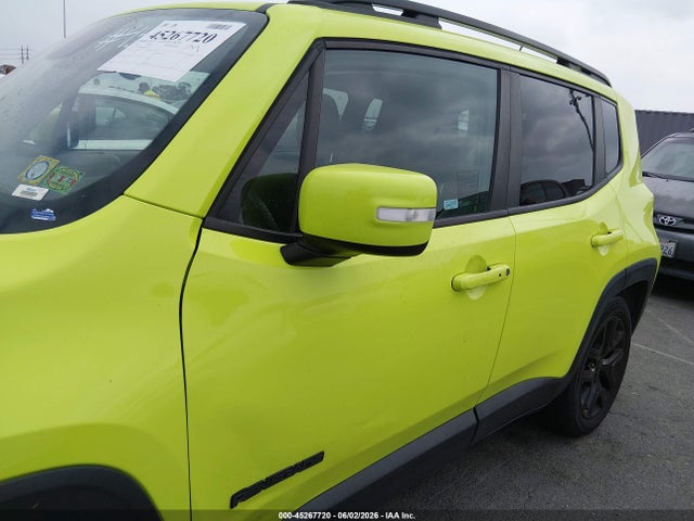 Продаж на аукціоні авто 2017 Jeep Renegade Altitude Fwd, vin: ZACCJABB2HPG12527, номер лоту: 45267720
