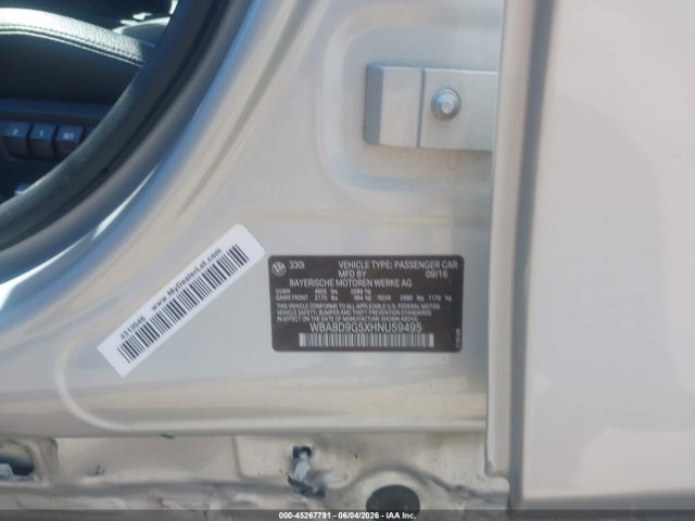 WBA8D9G5XHNU59495 BMW 330i Xdrive