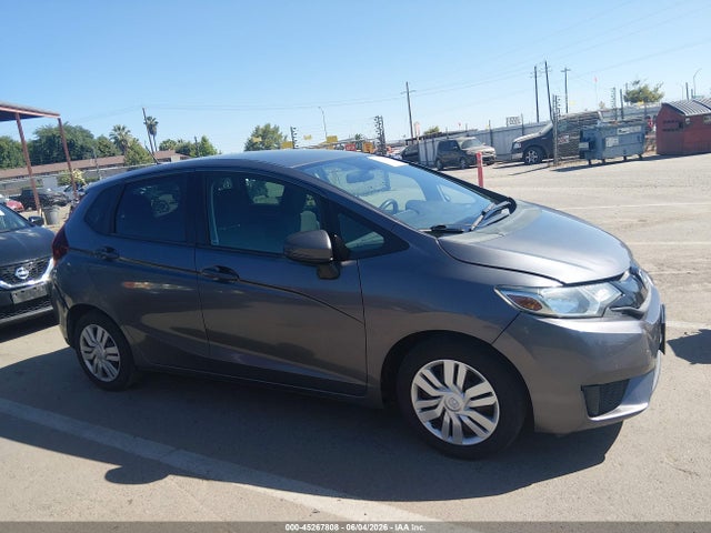 2015 Honda Fit Lx მანქანა იყიდება აუქციონზე, vin: 3HGGK5H51FM774237, აუქციონის ნომერი: 45267808