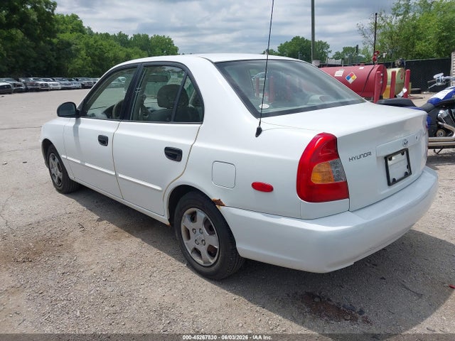 Aukcja sprzedaży 2002 Hyundai Accent Gl, vin: KMHCG45C12U374126, numer aukcji: 45267830