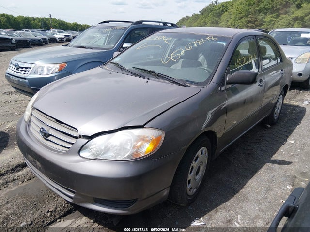 45267848 :رقم المزاد ، 2T1BR32E93C124397 vin ، 2003 Toyota Corolla Le مزاد بيع
