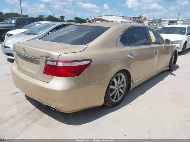 2007 Lexus Ls 460 L მანქანა იყიდება აუქციონზე, vin: JTHGL46F775019701, აუქციონის ნომერი: 45267871