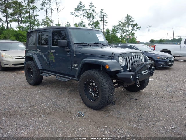 Auction sale of the 2018 Jeep Wrangler Jk Unlimited Sahara 4x4, vin: 1C4BJWEG4JL845299, lot number: 45267873