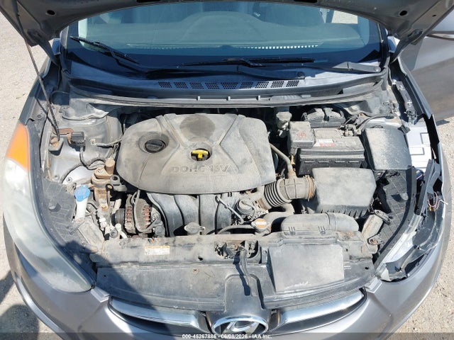 2012 Hyundai Elantra Limited მანქანა იყიდება აუქციონზე, vin: 5NPDH4AE7CH101328, აუქციონის ნომერი: 45267886