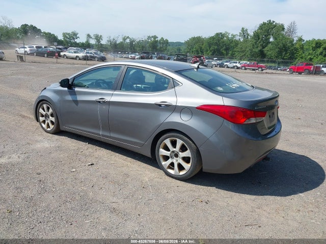 2012 Hyundai Elantra Limited მანქანა იყიდება აუქციონზე, vin: 5NPDH4AE7CH101328, აუქციონის ნომერი: 45267886
