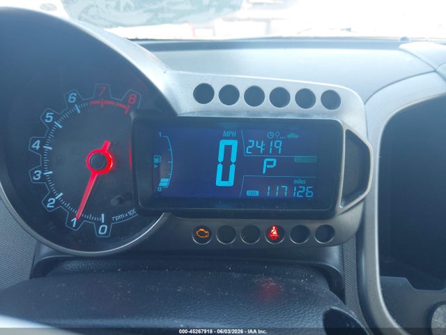 Продаж на аукціоні авто 2012 Chevrolet Sonic 2lt, vin: 1G1JC5SH7C4137504, номер лоту: 45267918