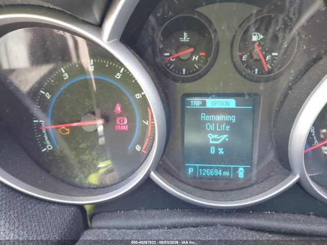 45267922 :رقم المزاد ، 1G1PE5SB7E7107842 vin ، 2014 Chevrolet Cruze 2lt Auto مزاد بيع
