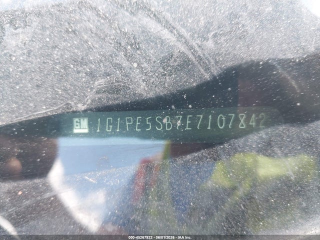 45267922 :رقم المزاد ، 1G1PE5SB7E7107842 vin ، 2014 Chevrolet Cruze 2lt Auto مزاد بيع