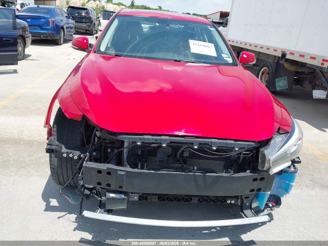 2021 Infiniti Q50 Luxe მანქანა იყიდება აუქციონზე, vin: JN1EV7BP4MM705718, აუქციონის ნომერი: 45268007