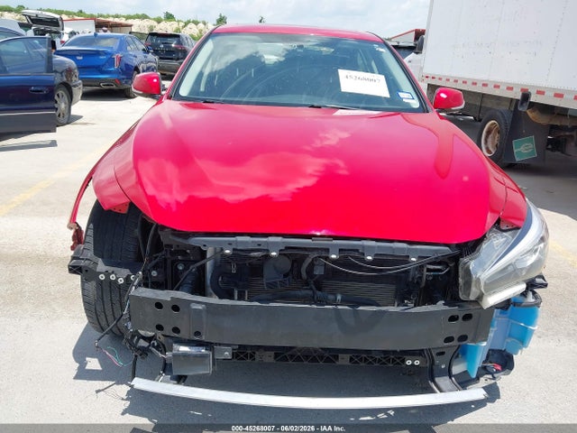 2021 Infiniti Q50 Luxe მანქანა იყიდება აუქციონზე, vin: JN1EV7BP4MM705718, აუქციონის ნომერი: 45268007