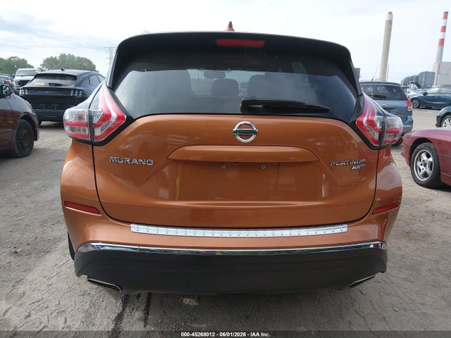 Aukcja sprzedaży 2017 Nissan Murano Platinum, vin: 5N1AZ2MH4HN103566, numer aukcji: 45268012