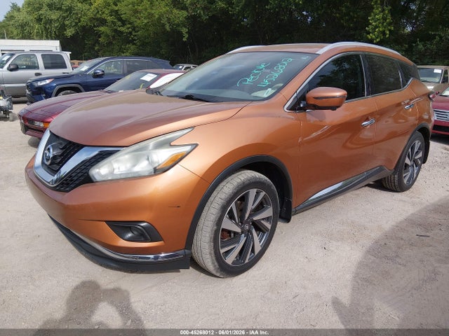 Aukcja sprzedaży 2017 Nissan Murano Platinum, vin: 5N1AZ2MH4HN103566, numer aukcji: 45268012