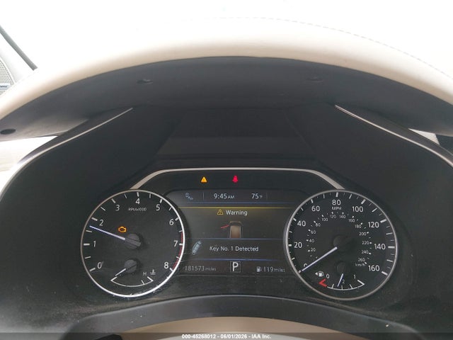 Aukcja sprzedaży 2017 Nissan Murano Platinum, vin: 5N1AZ2MH4HN103566, numer aukcji: 45268012