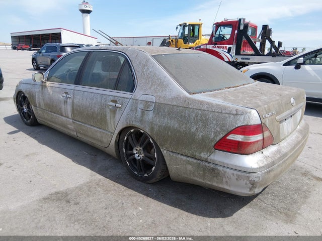 2005 Lexus Ls 430 მანქანა იყიდება აუქციონზე, vin: JTHBN36F055004646, აუქციონის ნომერი: 45268027