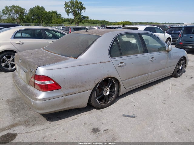 2005 Lexus Ls 430 მანქანა იყიდება აუქციონზე, vin: JTHBN36F055004646, აუქციონის ნომერი: 45268027