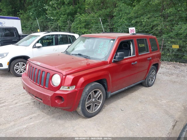 2009 Jeep Patriot Sport მანქანა იყიდება აუქციონზე, vin: 1J4FF28B59D105157, აუქციონის ნომერი: 45268112