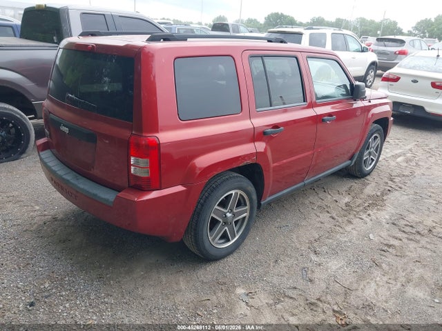 2009 Jeep Patriot Sport მანქანა იყიდება აუქციონზე, vin: 1J4FF28B59D105157, აუქციონის ნომერი: 45268112