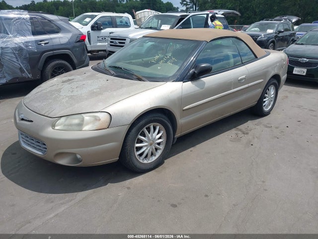 45268114 :رقم المزاد ، 1C3EL55R62N194707 vin ، 2002 Chrysler Sebring Lxi مزاد بيع