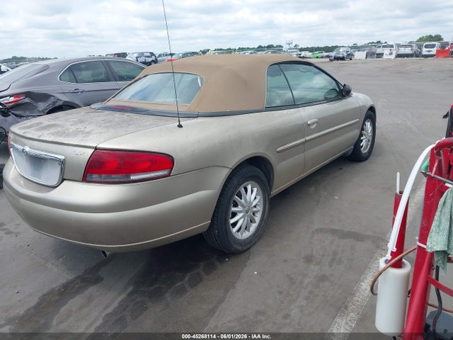 45268114 :رقم المزاد ، 1C3EL55R62N194707 vin ، 2002 Chrysler Sebring Lxi مزاد بيع