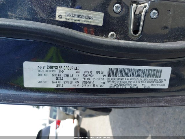 45268142 :رقم المزاد ، 1C4NJRBB0ED879425 vin ، 2014 Jeep Patriot Sport مزاد بيع