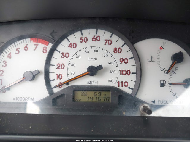 Aukcja sprzedaży 2004 Toyota Corolla S, vin: 1NXBR32E74Z276842, numer aukcji: 45268145