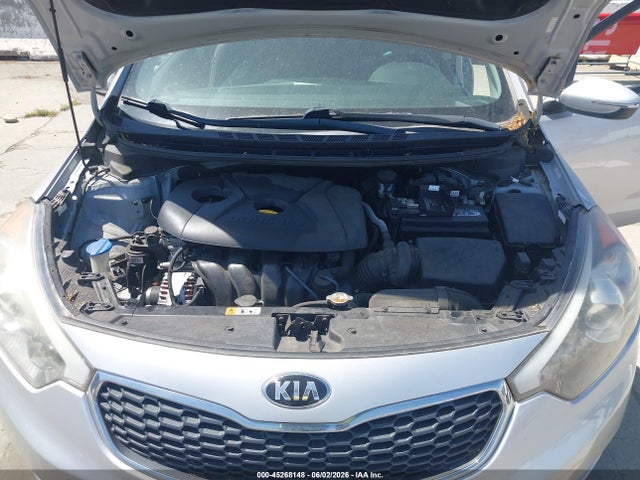 2016 Kia Forte Lx მანქანა იყიდება აუქციონზე, vin: KNAFX4A66G5449869, აუქციონის ნომერი: 45268148