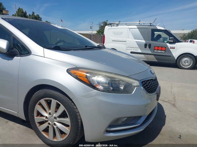 2016 Kia Forte Lx მანქანა იყიდება აუქციონზე, vin: KNAFX4A66G5449869, აუქციონის ნომერი: 45268148