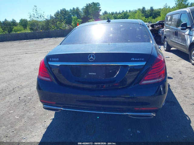 2018 Mercedes-benz S 560 4matic მანქანა იყიდება აუქციონზე, vin: WDDUG8GB8JA384906, აუქციონის ნომერი: 45268172