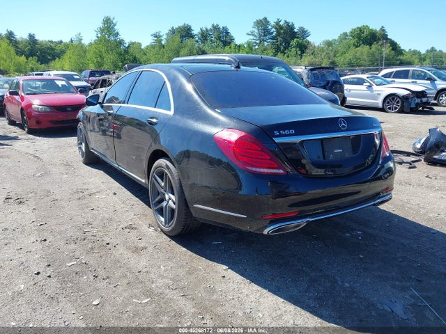 2018 Mercedes-benz S 560 4matic მანქანა იყიდება აუქციონზე, vin: WDDUG8GB8JA384906, აუქციონის ნომერი: 45268172