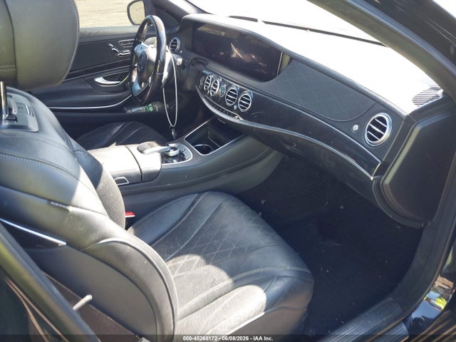 2018 Mercedes-benz S 560 4matic მანქანა იყიდება აუქციონზე, vin: WDDUG8GB8JA384906, აუქციონის ნომერი: 45268172