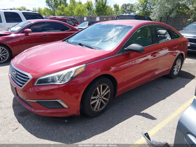Auction sale of the 2017 Hyundai Sonata, vin: 5NPE24AF8HH582762, lot number: 45268227