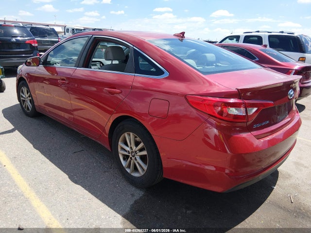 Auction sale of the 2017 Hyundai Sonata, vin: 5NPE24AF8HH582762, lot number: 45268227