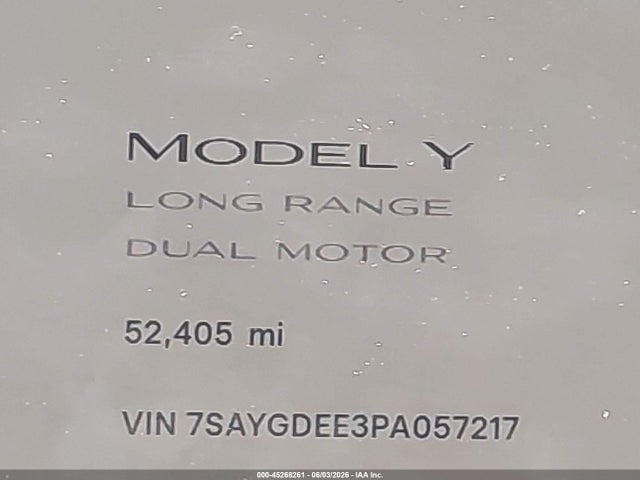 Tesla Model Y 2023 7SAYGDEE3PA057217 Image 7
