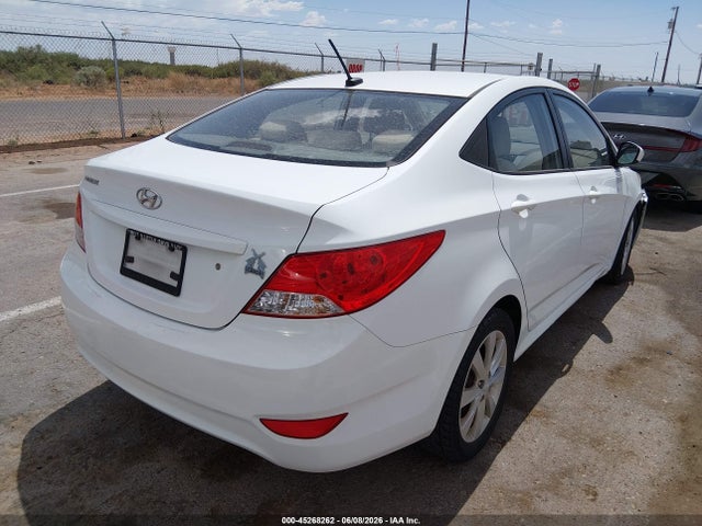 Продаж на аукціоні авто 2012 Hyundai Accent Gls, vin: KMHCU4AE0CU184383, номер лоту: 45268262