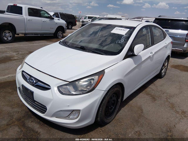 Продаж на аукціоні авто 2012 Hyundai Accent Gls, vin: KMHCU4AE0CU184383, номер лоту: 45268262