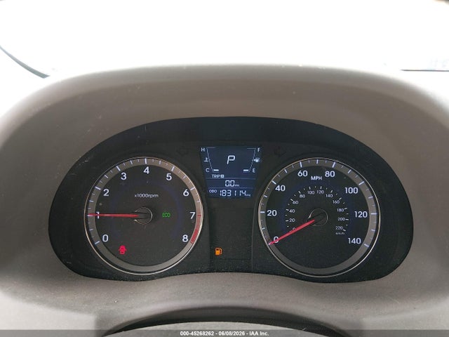 Продаж на аукціоні авто 2012 Hyundai Accent Gls, vin: KMHCU4AE0CU184383, номер лоту: 45268262